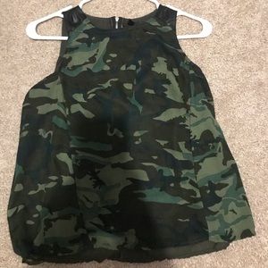 Camo tank